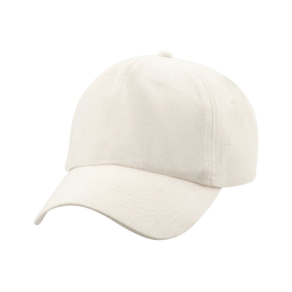 Beechfield Childrens/Kids Original 5 Panel Cap / Natural